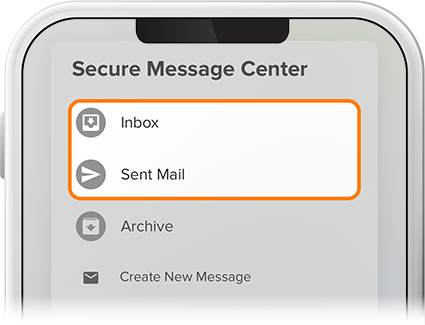 Send a secure banking message step 3