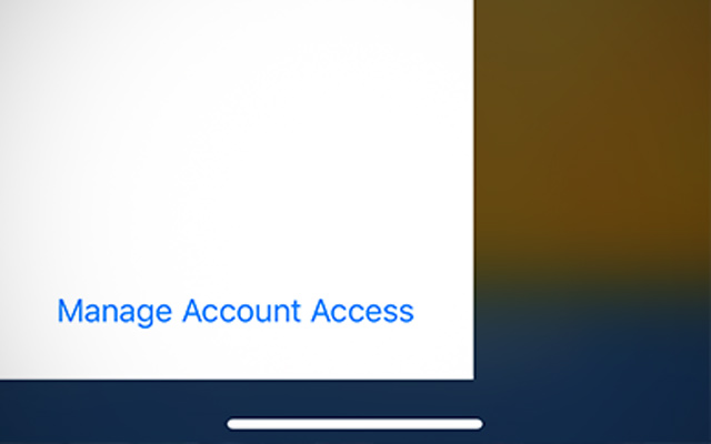 Setting up multi-account access step 2.