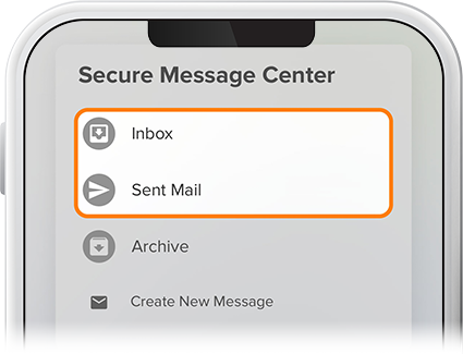 Send a secure banking message step 3