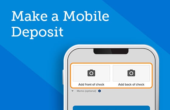 Make a Mobile Deposit Graphic