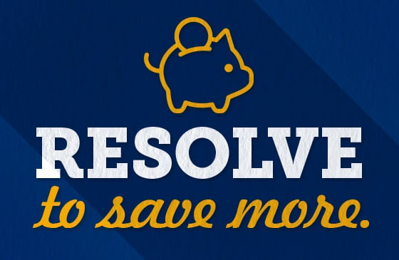 Resolve to save