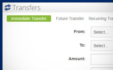 Transferring Funds to Another Member SELCO Online Banking Step 2.