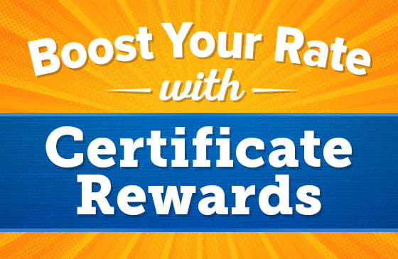 Certificate rewards with SELCO Community Credit Union