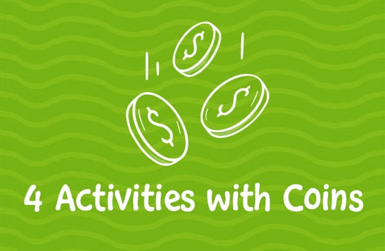 Activities with coins graphic