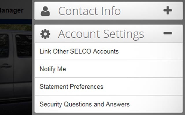 Signing Up for eStatements SELCO Online Banking Step 3.