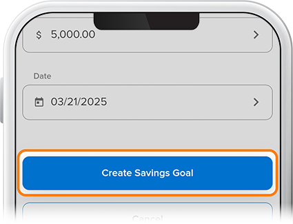 Create A Savings Goal Graphic Step 2