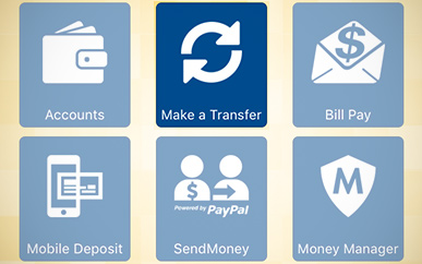 Transferring funds to another member SELCO mobile banking tips step 1. 