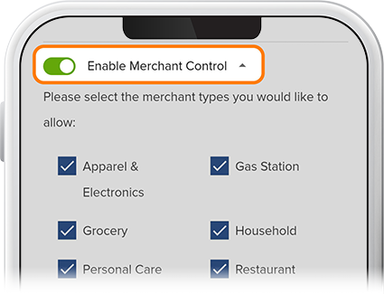 Access and Set Advanced Card Controls Graphic Step 5