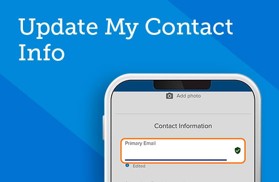 Update my contact information